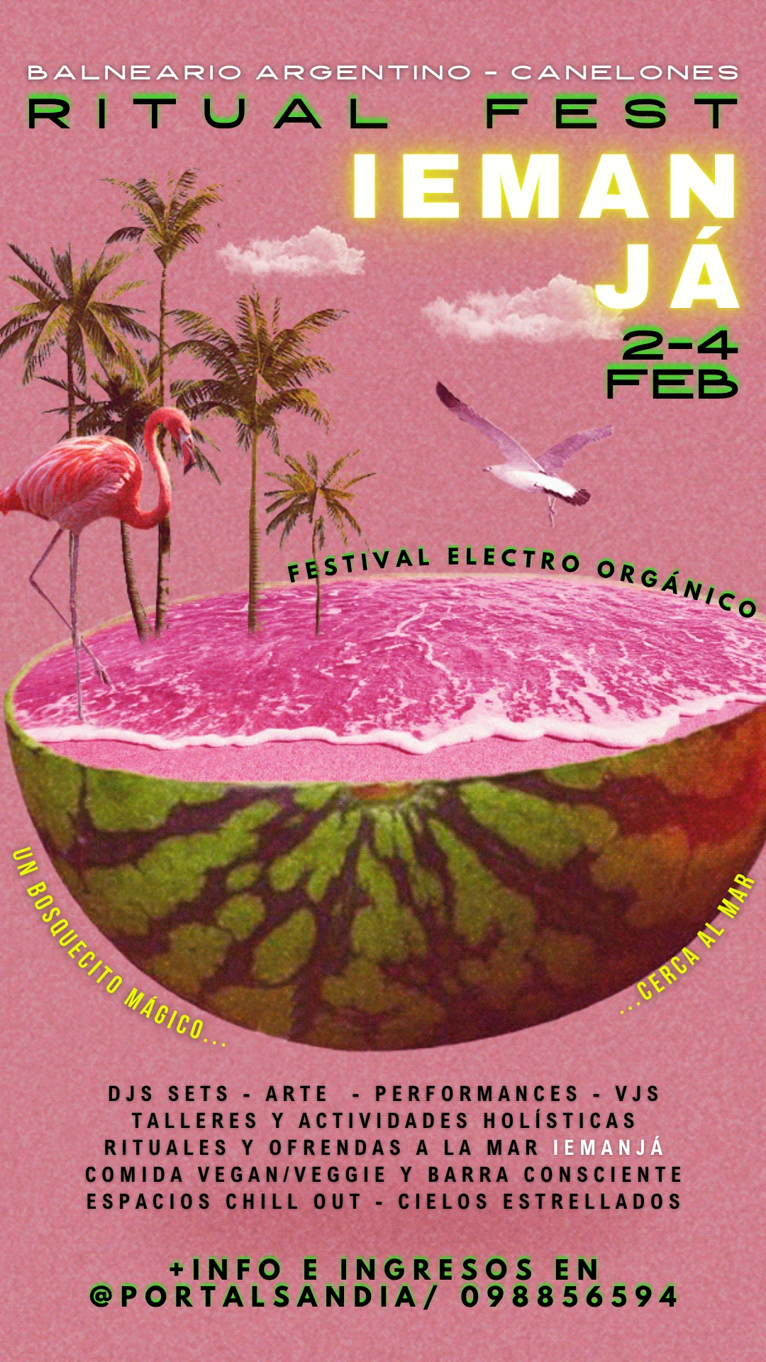 Flyer original de Iemanjá · edición 4